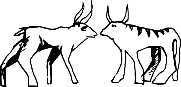 Fantasy Animals Clip Art - Clip Art (600x287)