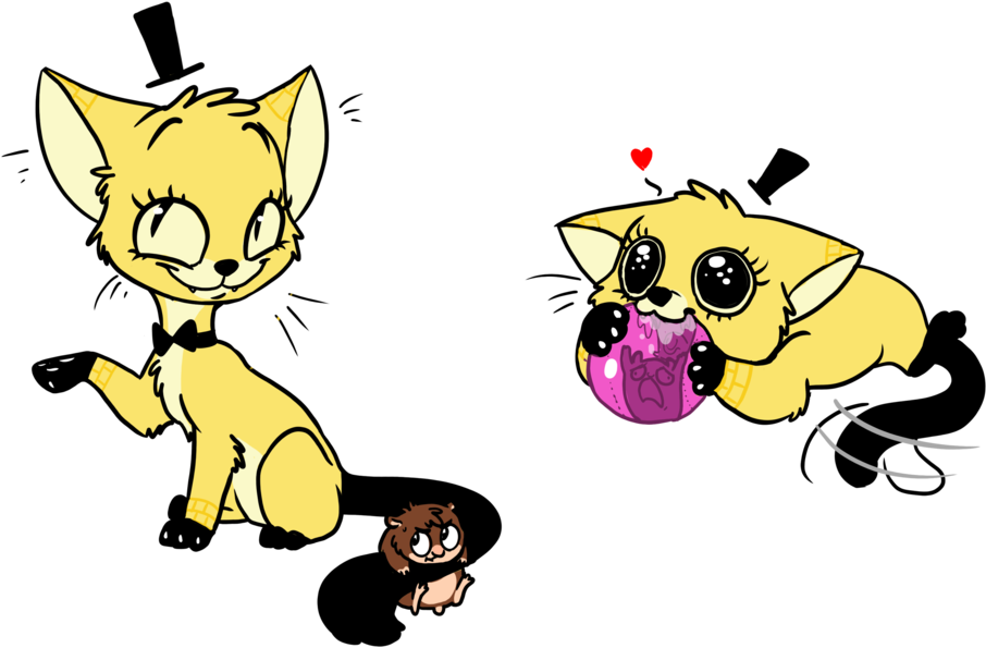Bill Cipher The Cat By Mioumioune - Bill Cipher (1024x640)