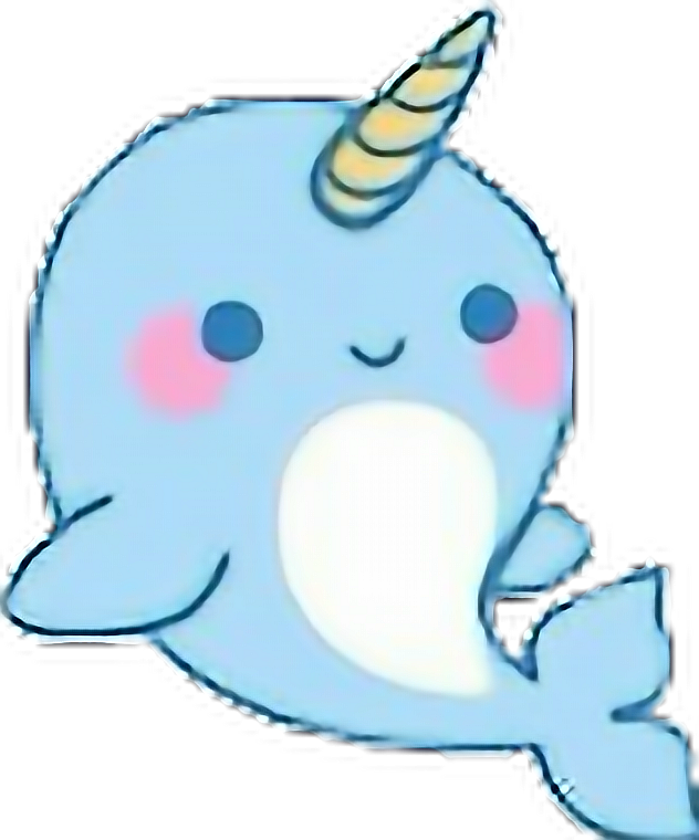 Narwhal Kawaii Narwhalicorn Unicorn - Kawaii Narwhal (632x760)