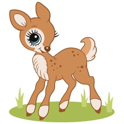 Cute Deer Svg Scrapbook Cut File Cute Clipart Files - Design (432x432)