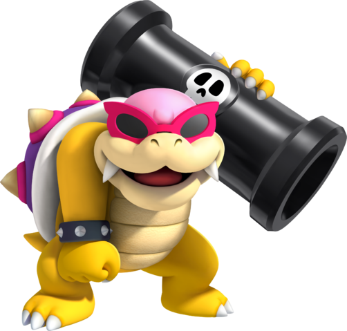 Roy Before His Battle In New Super Mario Bros - Roy Koopa (502x479)