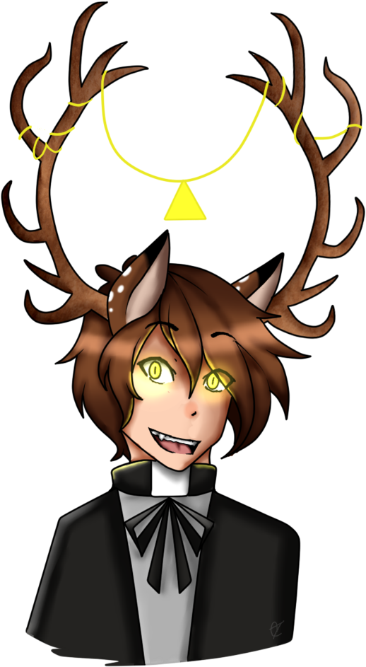 Deer Bipper By Rozenpandachan - Cartoon (793x1007)