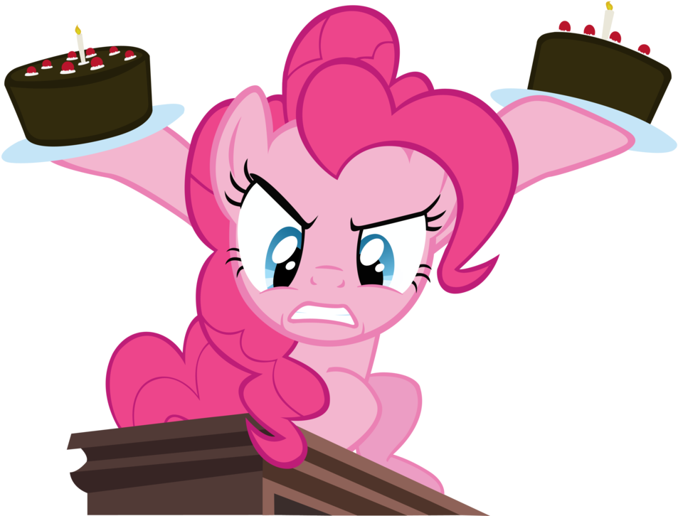 Pinkie's Portal Cakes By Spikesmustache - We Got A Badass Meme (1063x752)
