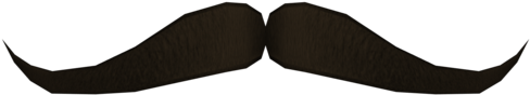 Mustache Explore Mustache On Deviantart - Realistic Mustache Transparent Png (900x675)