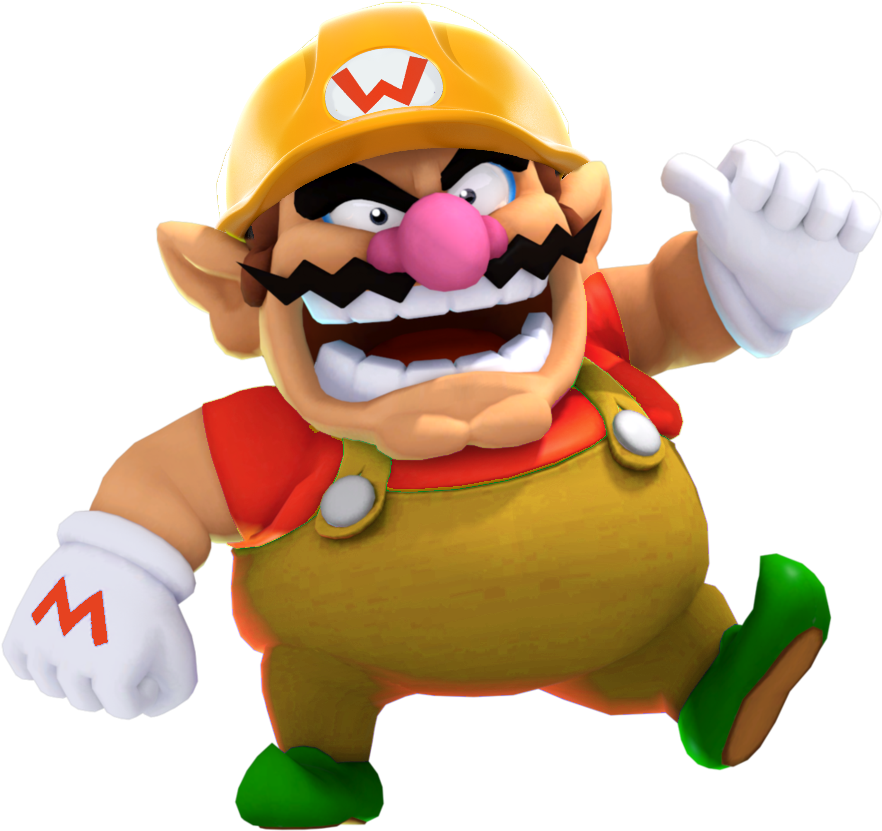 Builderwarioswkm - Wario Vs Pac Man (924x864)