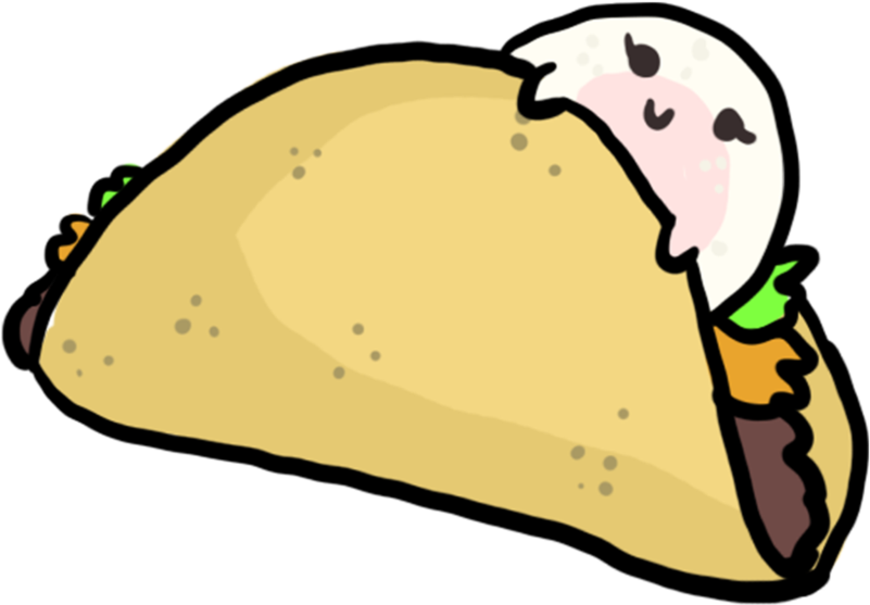 Mochi-chi Taco By Ghostyce - Mochi-chi Taco By Ghostyce (845x946)