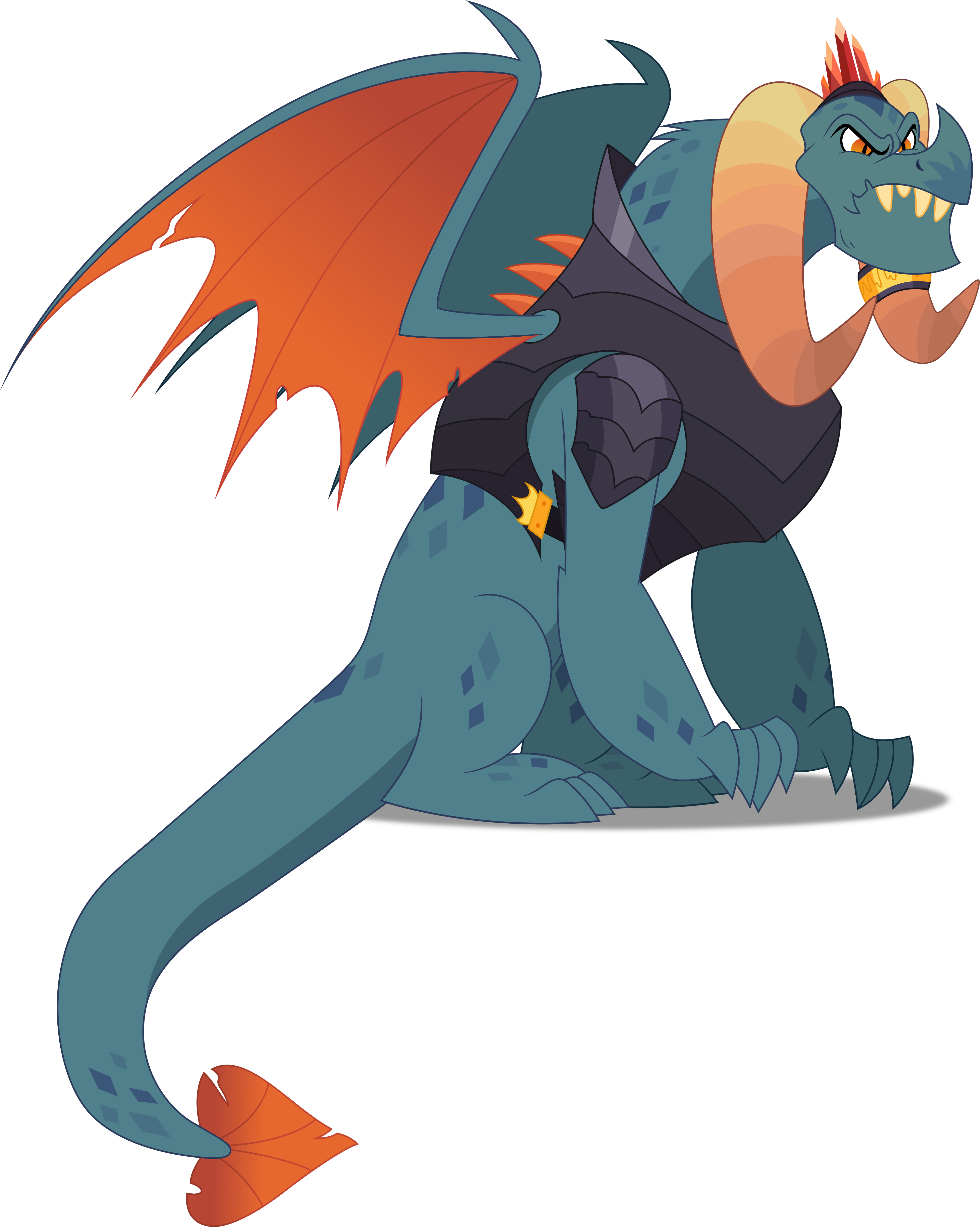 Vector - My Little Pony Torch (4135x5000)