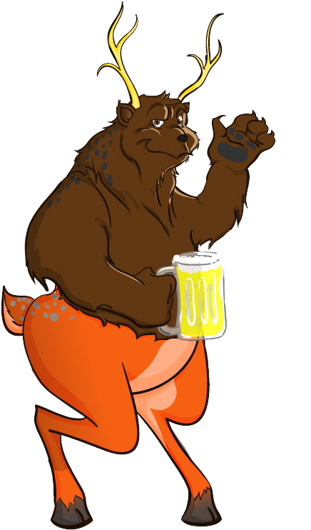 Blead Gfx 0 0 Deer Bear By Blead Gfx - Cartoon (600x800)