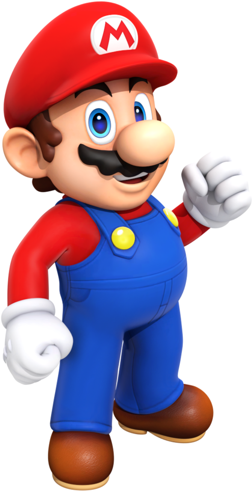 Mario Bros - Super Mario Render Png (1024x1024)