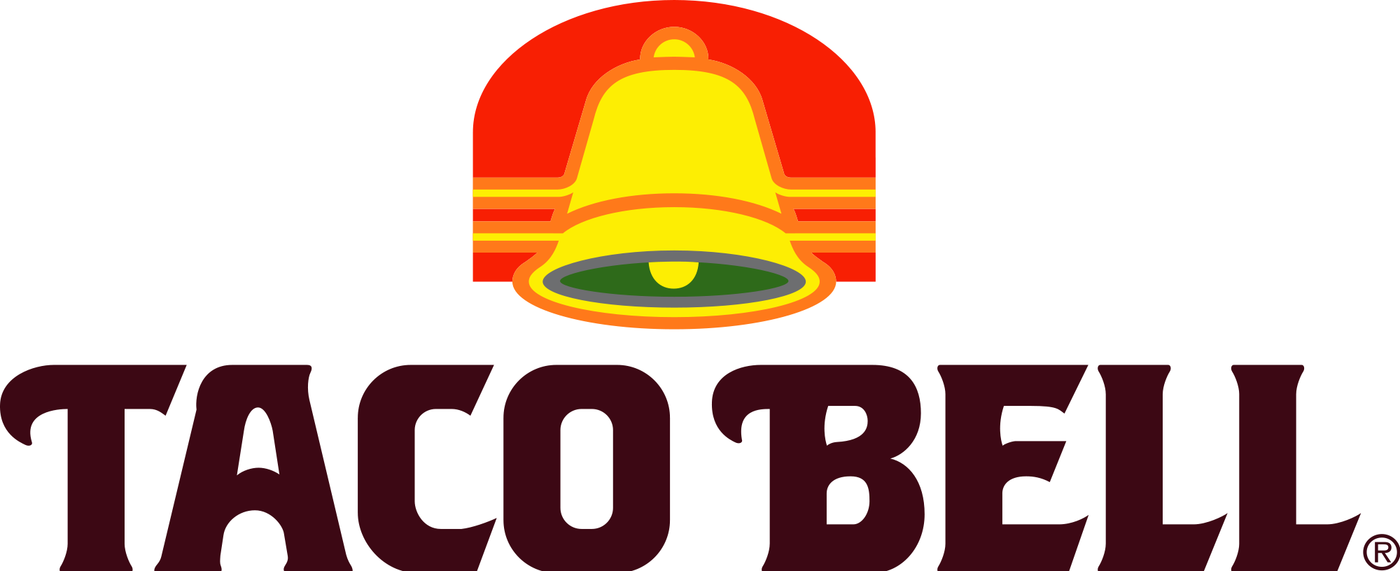 Taco Bell Logo - Taco Bell Old Logo (2000x816)