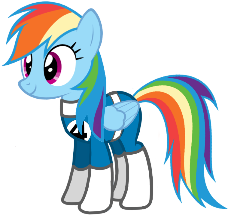 Rainbow Dash As The Human Torch By Brunomilan13 - Rainbow Dash (1024x768)