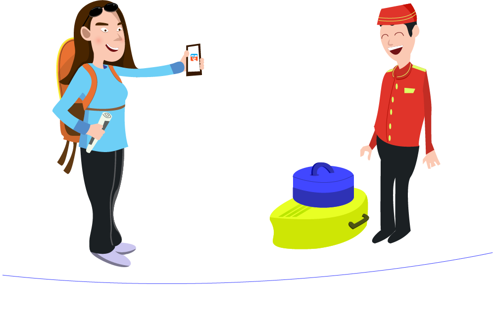 Get Koolkutir Frontdesk Mobile App To Receive Bids - Cartoon (996x642)