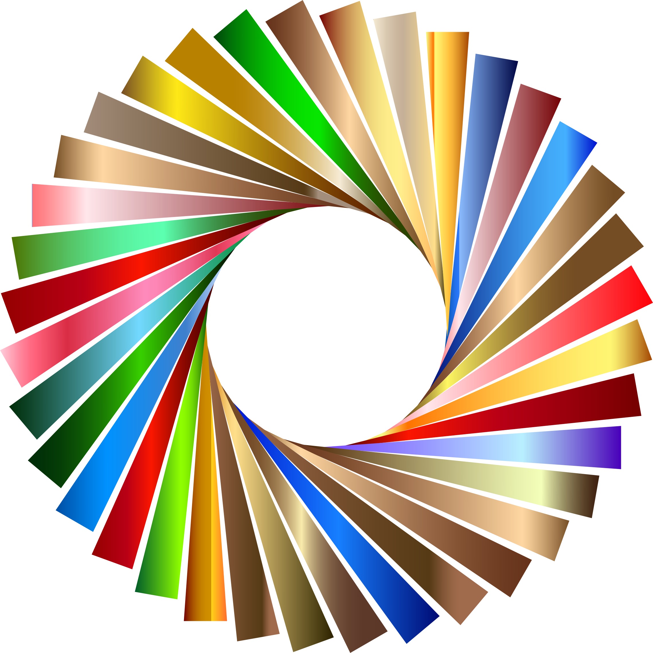 Shutter Mark Ii 7 - Colorful Shutter Circle Png (2278x2278)
