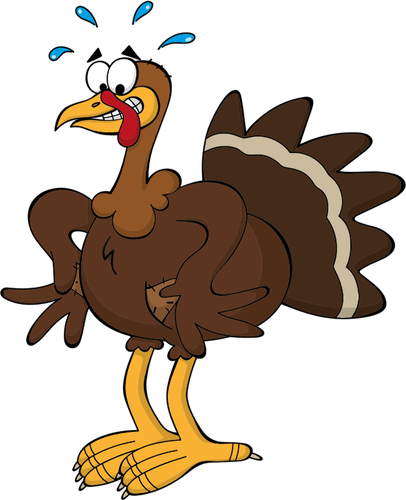 Cartoon Turkey - Clip Art Cartoon Turkey (406x500)