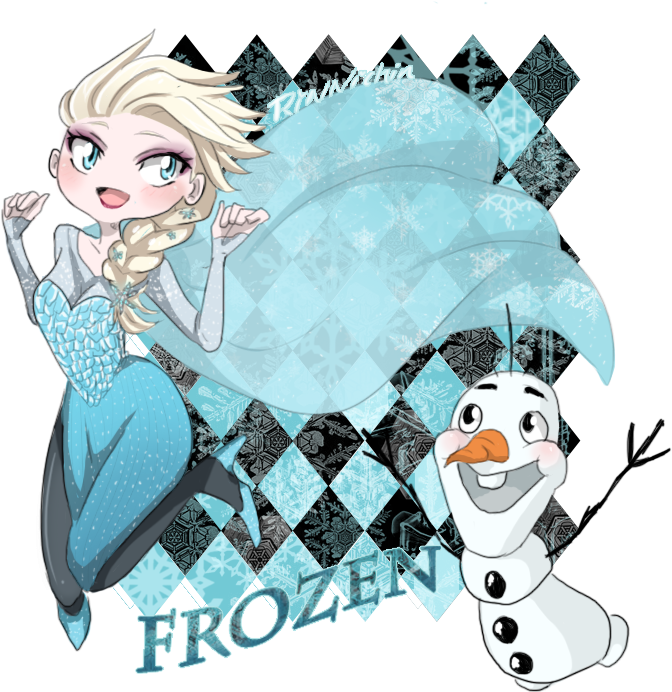 [fan Art] Frozen - Cartoon (850x737)