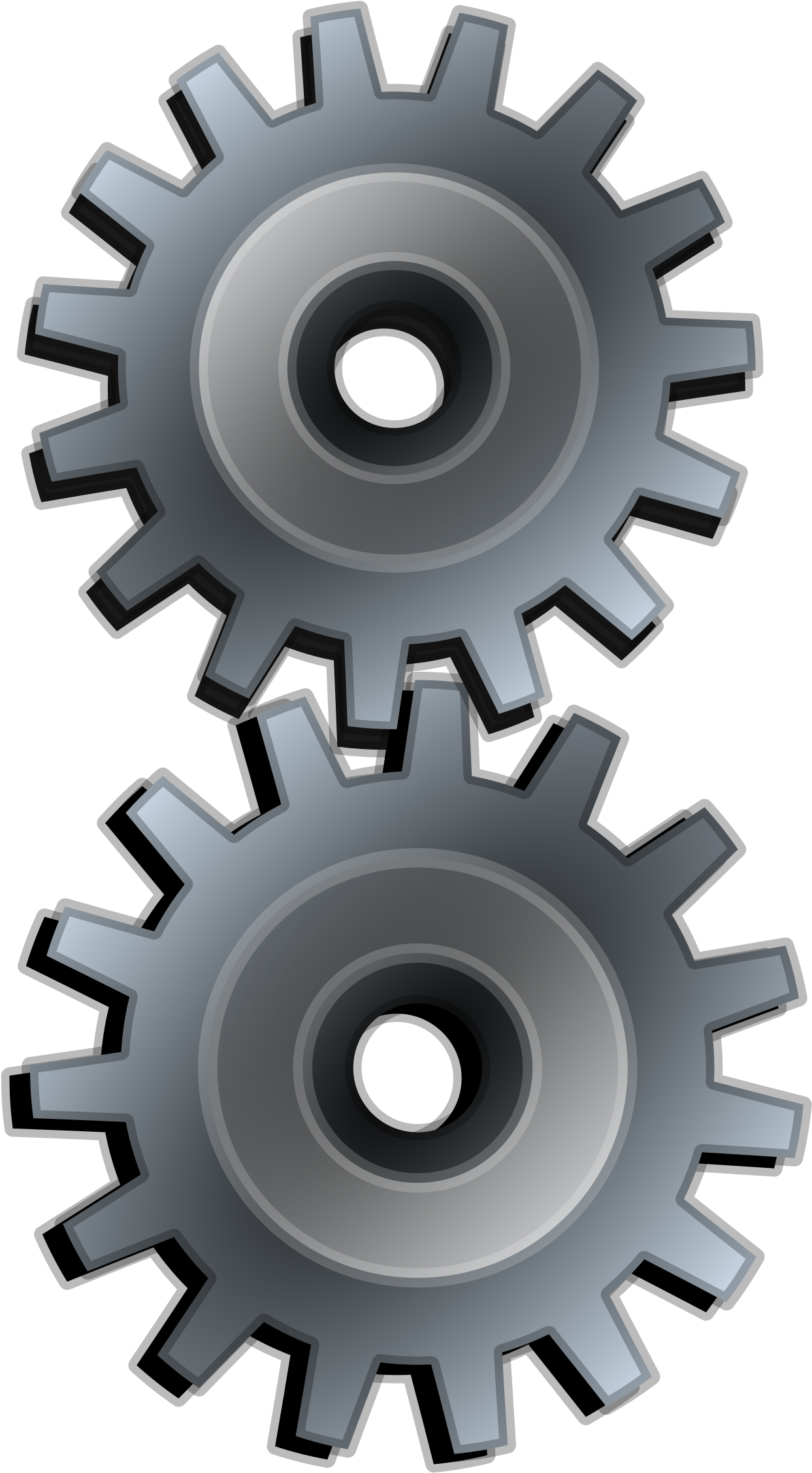 Big Image - Nut Bolt Clip Art (1400x2400)