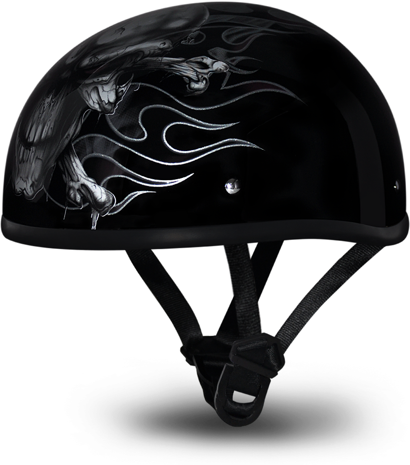 Daytona Helmets D.o.t Skull Cap Motorcycle Helmet (1000x1000)