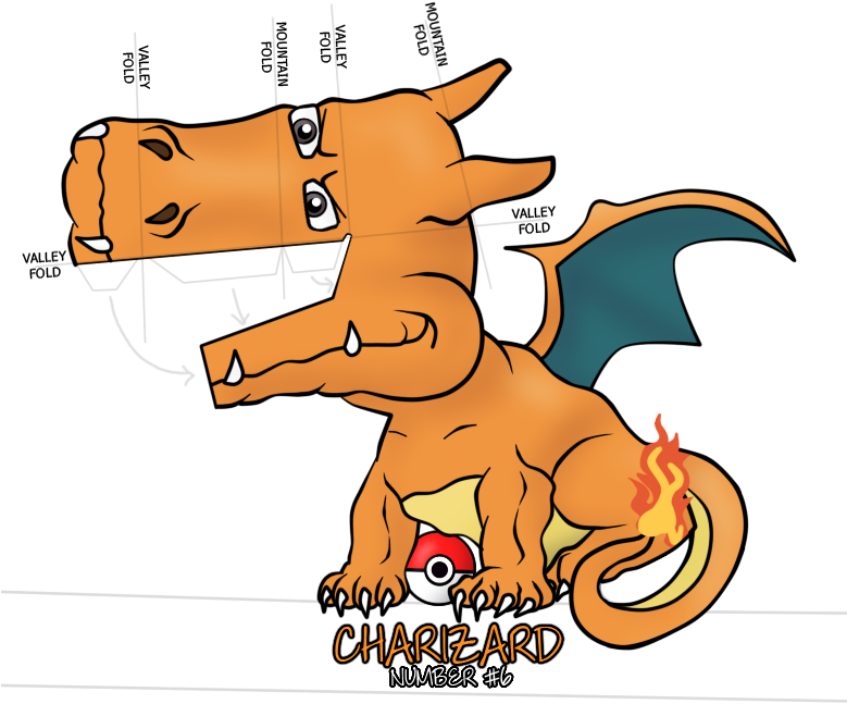 Charizard Optical Illusion By Gomamon4life - Illusion Dragon (778x700)