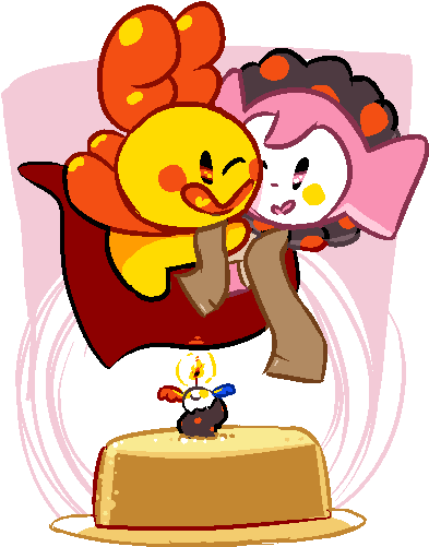 Charlotte's Birthday By Zachlazymoth - Cartoon (500x550)