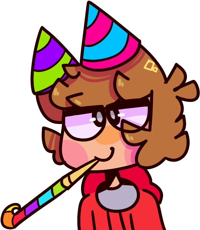 Birthday Horns By Bubblellop - Birthday (800x800)