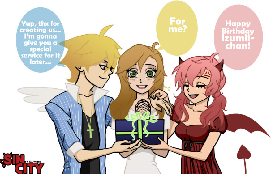 Sin City My Birthday 29 January By Izumii89 - Cartoon (900x563)