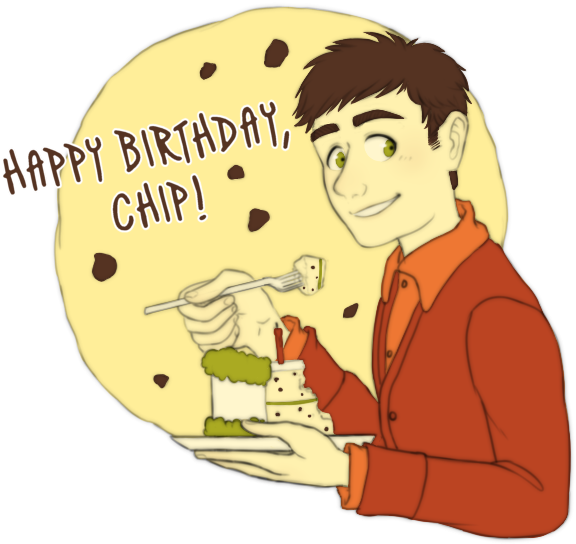 Happy Birthday, Chip By Frozen-lullaby - Happy Birthday Chip (601x569)