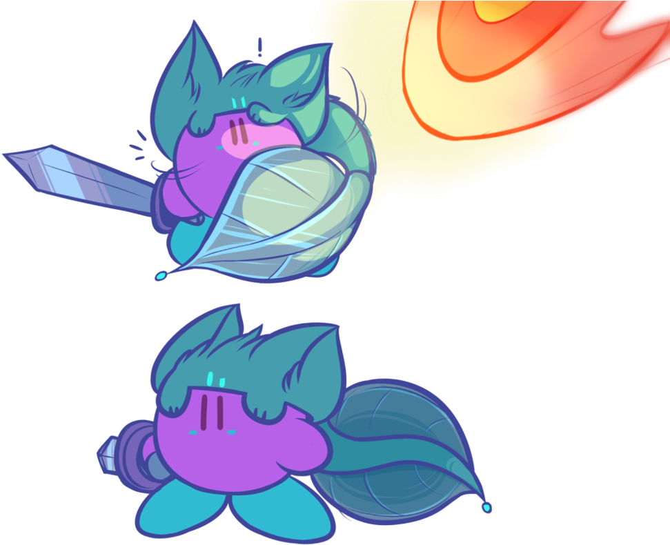 Kirby By Pernalta - Drawing (981x814)