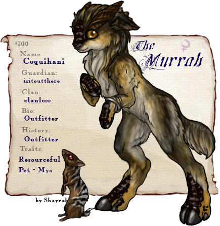 Coquihani By Marbletoast - Wolfdog (450x450)