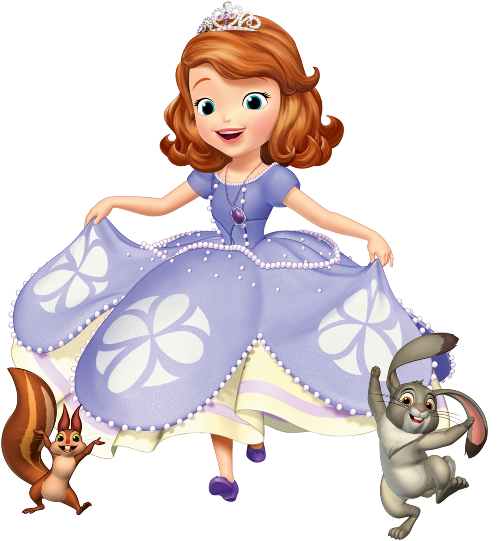 Sofia And Her Animal Friends By Joshuaorro - Sofia The First Invitations (1024x1120)