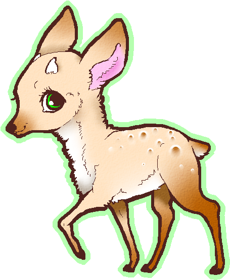 Deer Animated Png Gif (600x600)