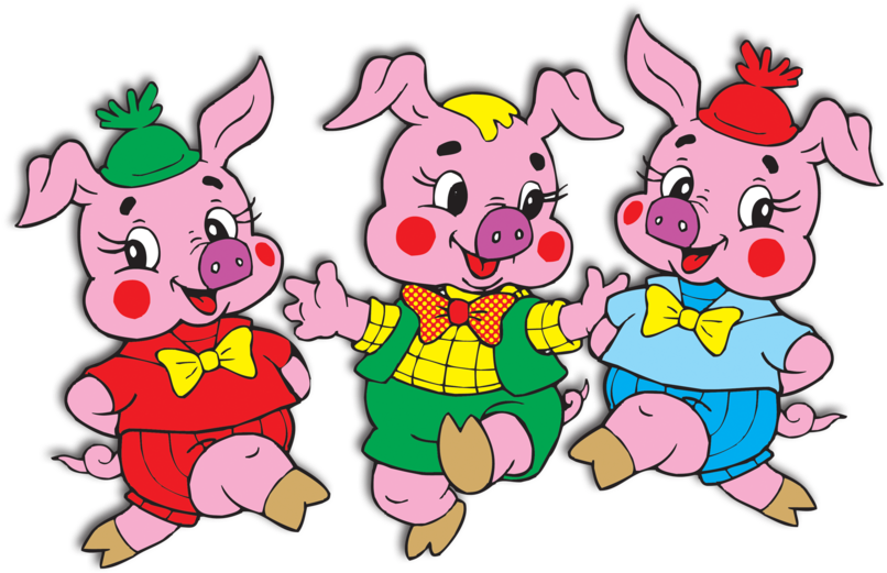 Funny Cartoon Pigs Animals Clip Art Images Are On A - Fairy Tale (900x634)