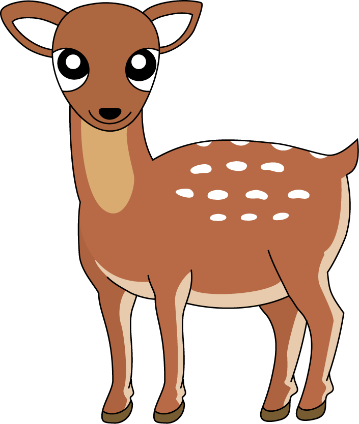 Deer - Clipart - - Hunting (705x834)