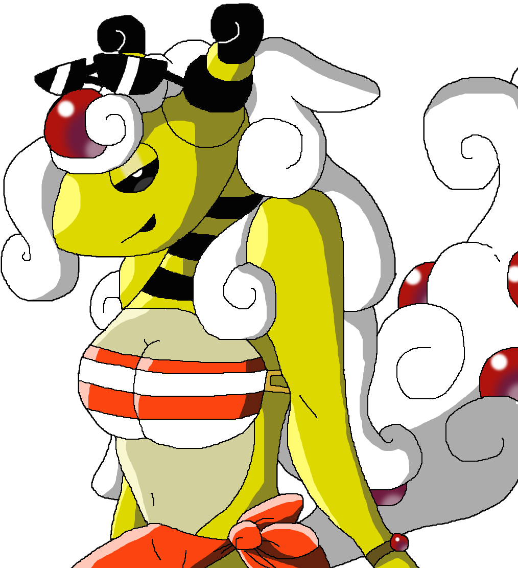 Anthro Mega-ampharos By Zikya - Pokemon Mega Ampharos Anthro (1024x1110)