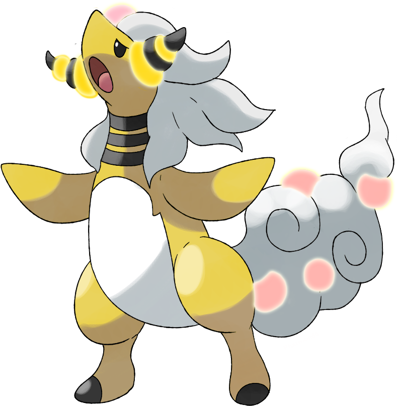 Mega Ampharos By Phatmon - Pokemon Mega Evolution Ampharos (800x857)