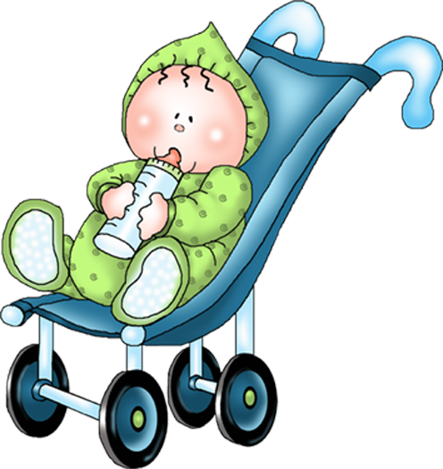 Coche - Dibujo De Bebe En Su Coche (496x525)