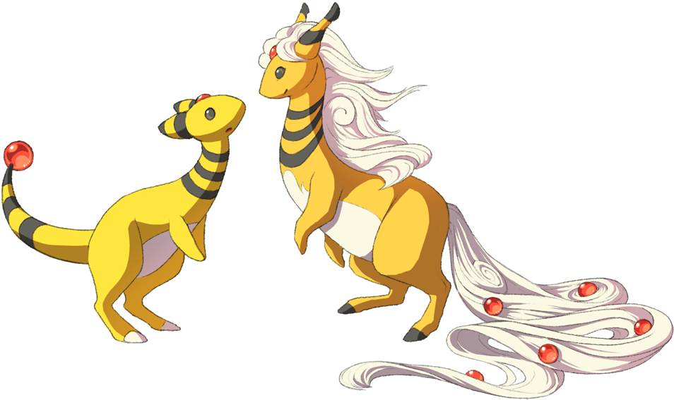 Mega Ampharos By Mewitti - Ampharos (1000x601)