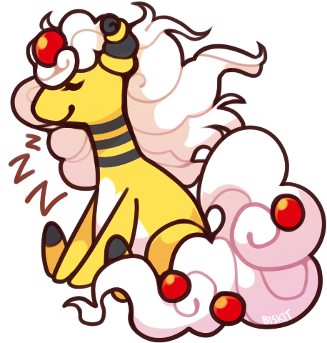 Ampharos Mega Ampharos Pokemon Pokecember Pokemon December - Ampharos (540x498)