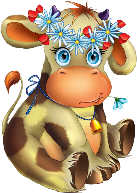 Rosinka (506x700, 429kb) - Gif Vache Animé Bonne Journée (506x699)