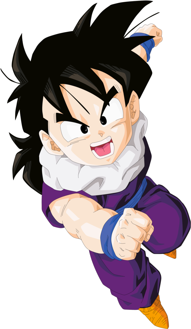 Goku Super Saiyan - Gohan Png (692x1153)