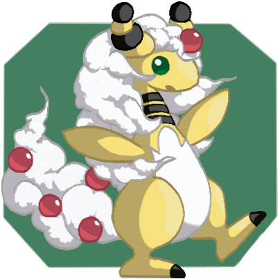Pokecember Mega Ampharos Pokemon Pkmnart I Spent Waaayyyy - Ampharos (512x512)