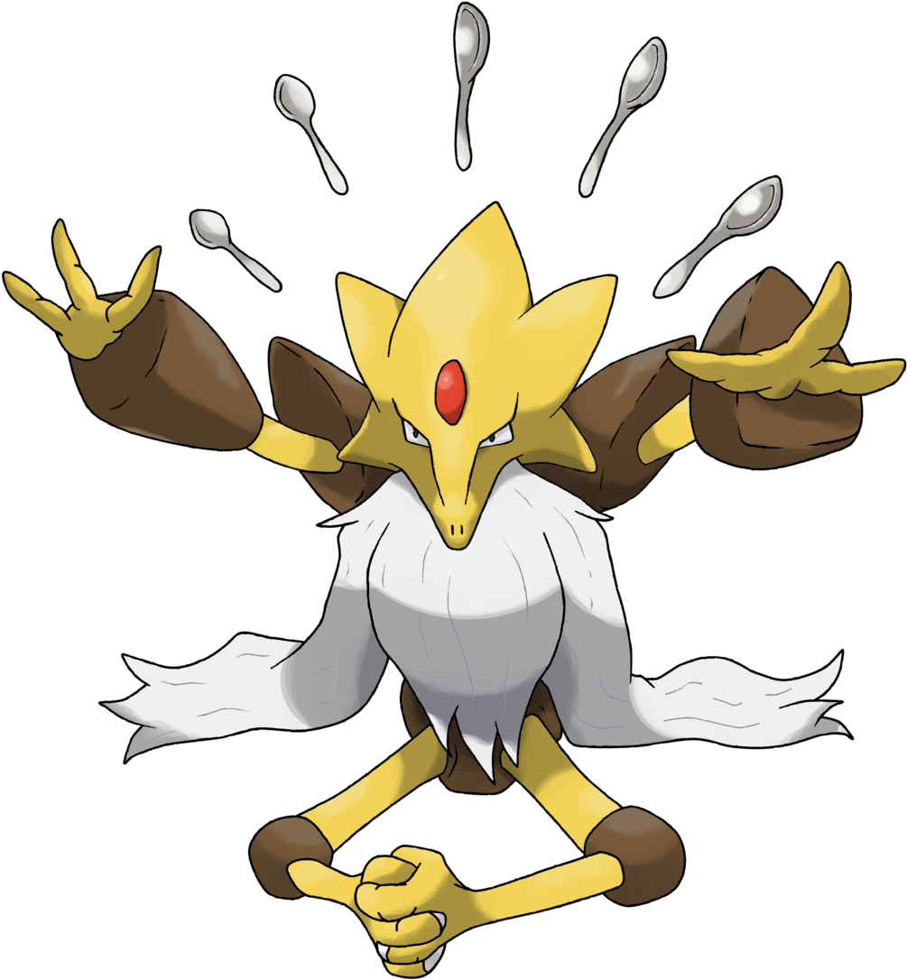 Mega Alakazam By Theangryaron On Deviantart - Mega Alakazam (1024x1112)