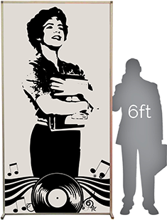 Lit Silhouette Wall, Rizzo Â€“ Ampa Events - Ampa Events (525x340)