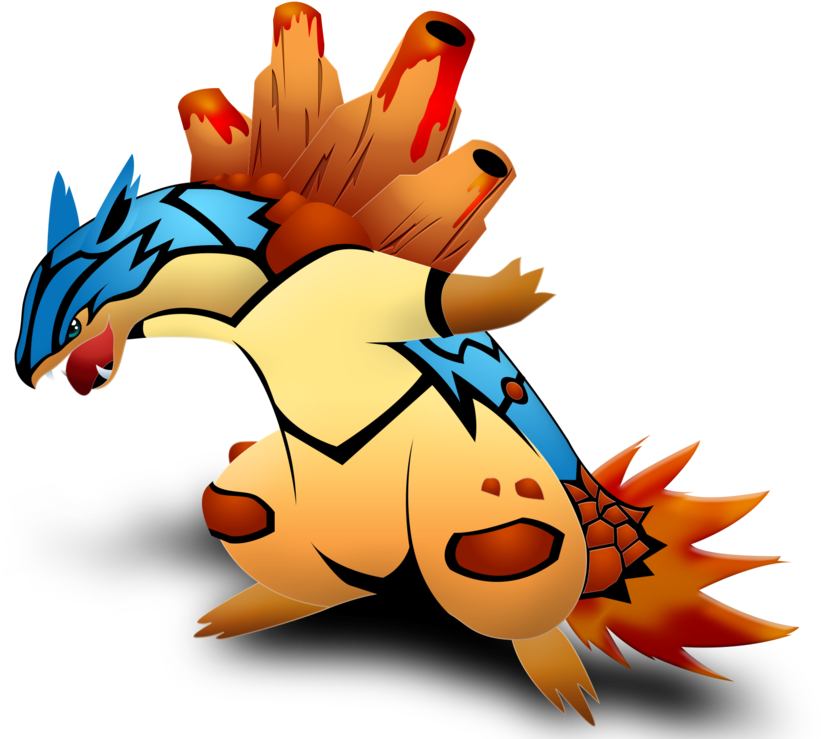 Mega Crobat By Smiley-fakemon - Mega Typhlosion (1024x766)
