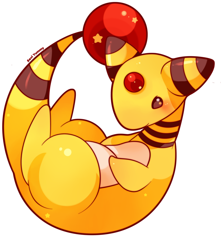 Ampharos By Seviyummy Da1tm0m Feedyeti - Ampharos Chibi (800x800)