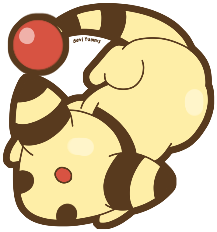 Chibi Ampharos By Seviyummy - Chibi (800x800)