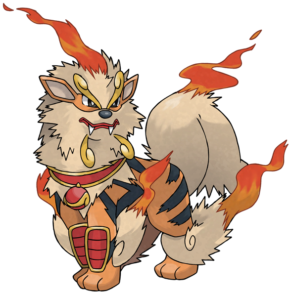 Mega Ampharos By Evilmel Mega Arcanine By Pokeluka - Mega Arcanine (600x600)