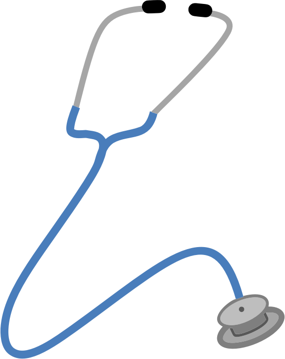 Medium Image - Stethoscope Clipart (576x725)