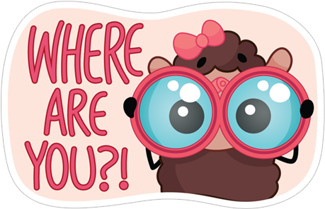 Lana The Sheep 2 Sticker Messages Sticker-7 - Lana The Sheep Viber (490x317)