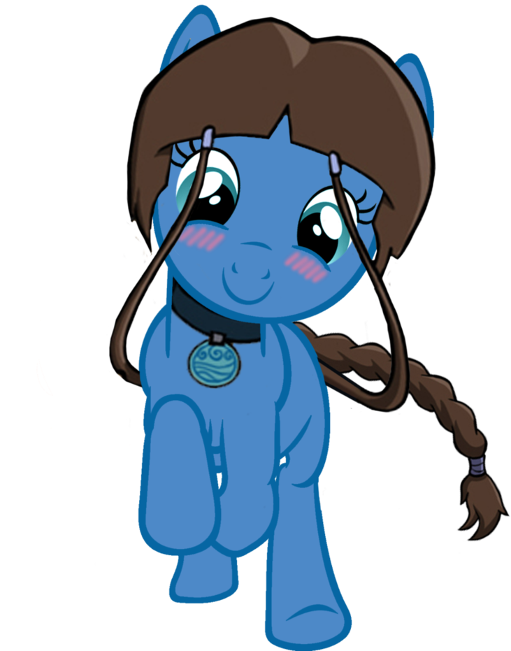 Katara Pony Gaiagirl2468 By Perma-banned - My Little Pony Katara (811x984)