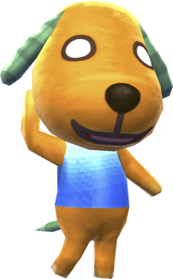 Animal Crossing New Leaf Biskit (343x554)